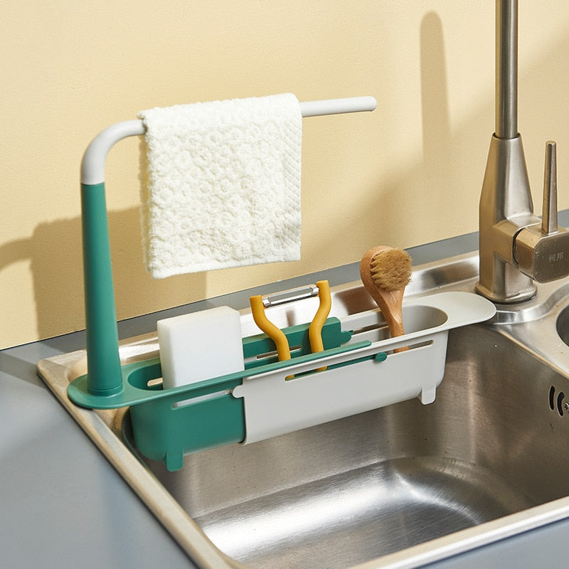 Telescopic Kitchen Sink Shelf