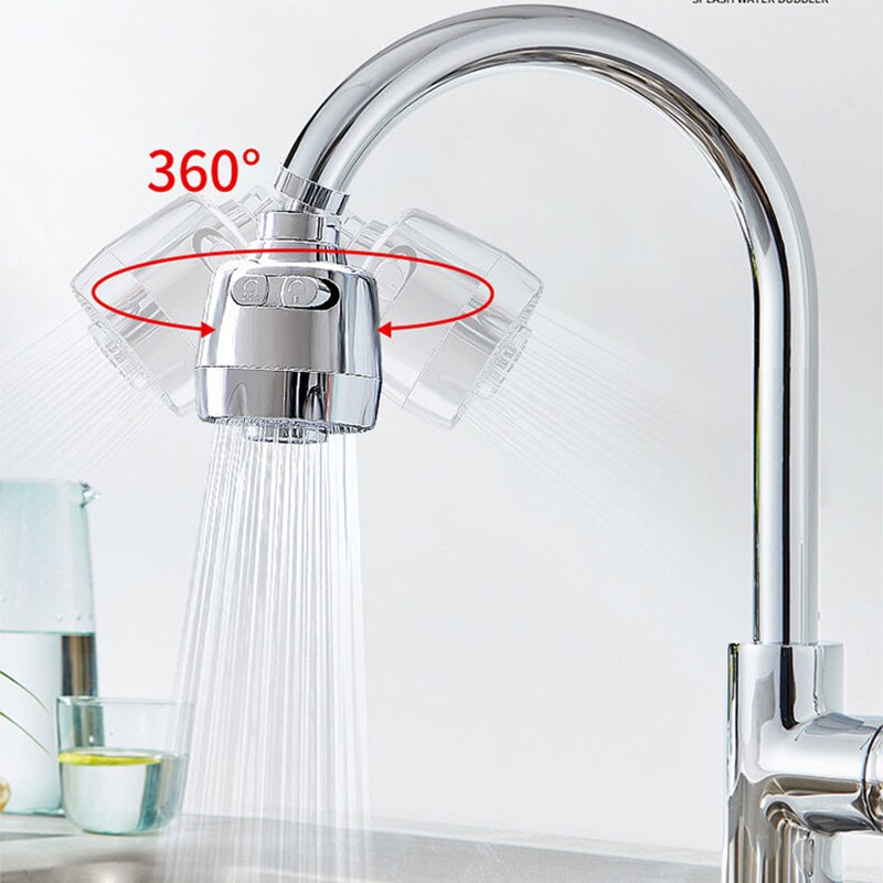 360 Rotatable High-Pressure Faucet Extender for Kitchen