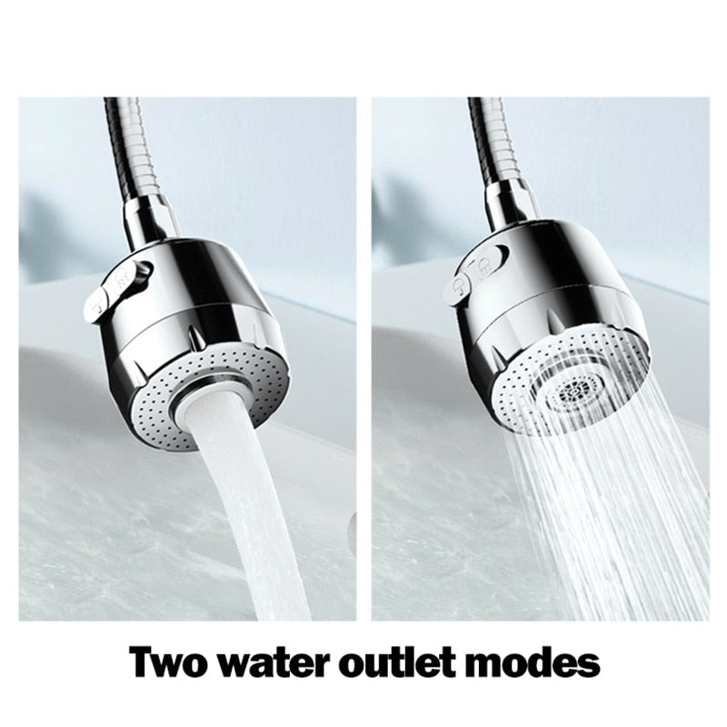 360 Rotatable High-Pressure Faucet Extender for Kitchen