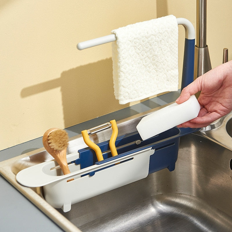 Telescopic Kitchen Sink Shelf