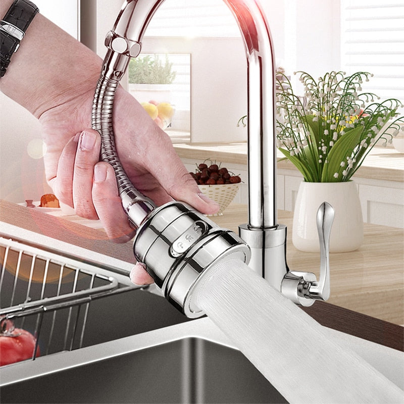 360 Rotatable High-Pressure Faucet Extender for Kitchen