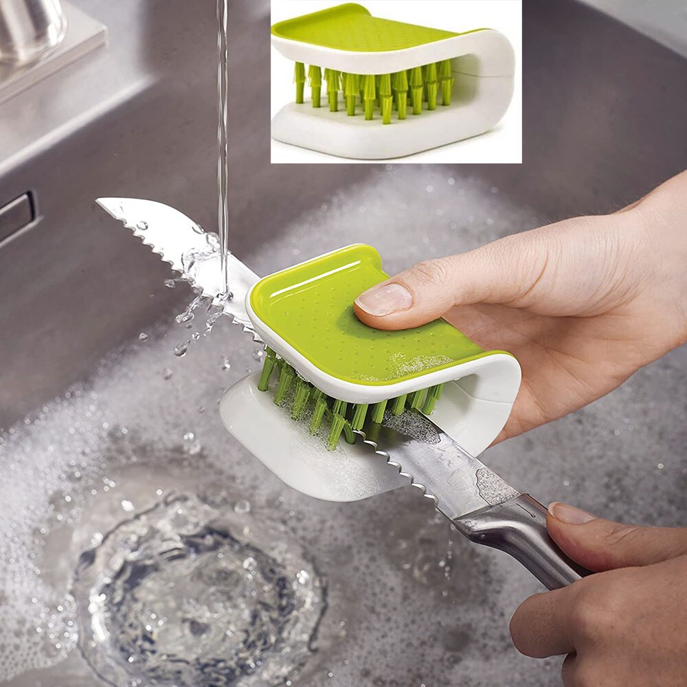 U-Shaped Knife And Cutlery Cleaner